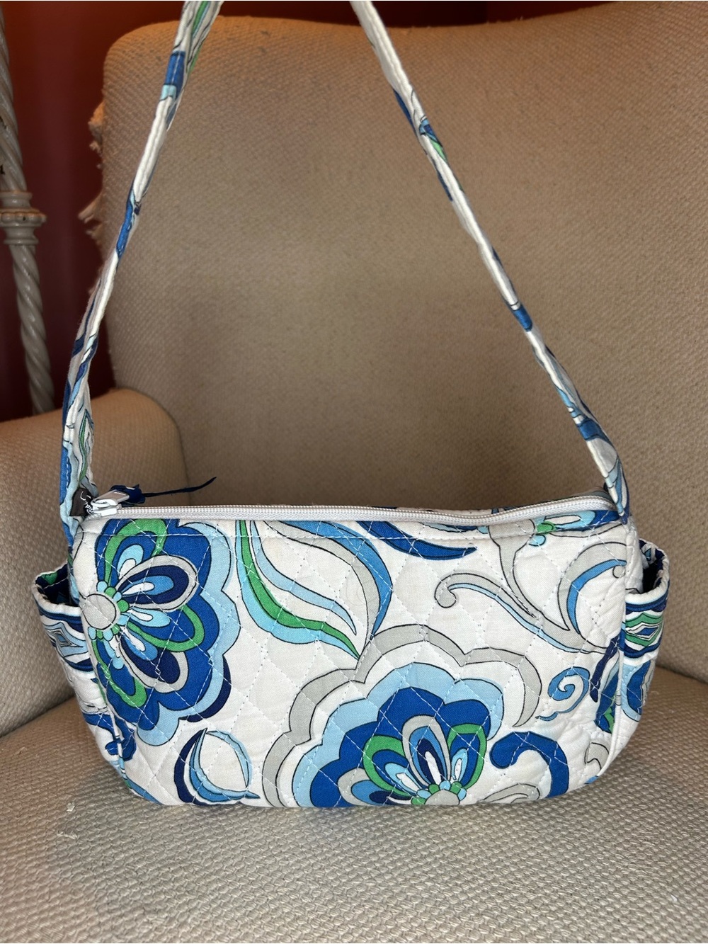 Vera Bradley mediterranean White, Maggie shoulder bag